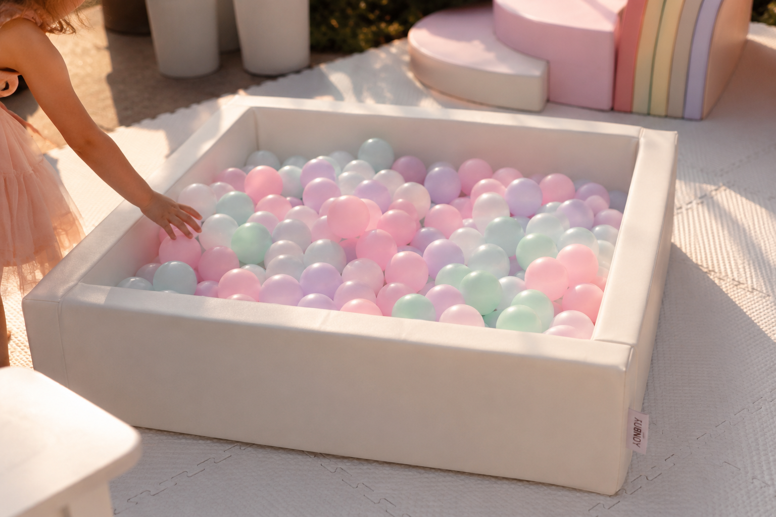 Ball pit close-up